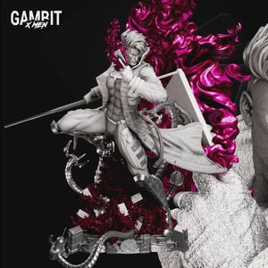 Gambit - Resin 3D Print - Physical Model