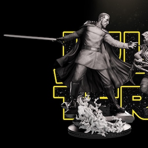 Count Dooku - Resin 3D Print - Physical Model