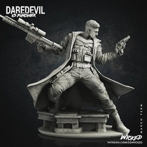 The Punisher - Resin 3D Print - Physical Model