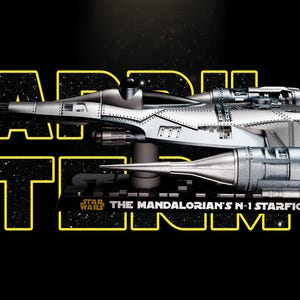 Mandalorian N-1 Starfighter - Resin 3D Print - Physical Model