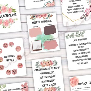 School Counselor Teacher Educator Functional Office Decor