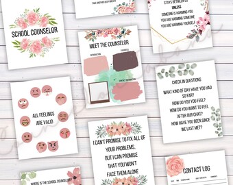 School Counselor Teacher Educator Functional Office Decor