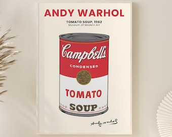 Campbell's Soup Cans is a Work of Art Produced Between