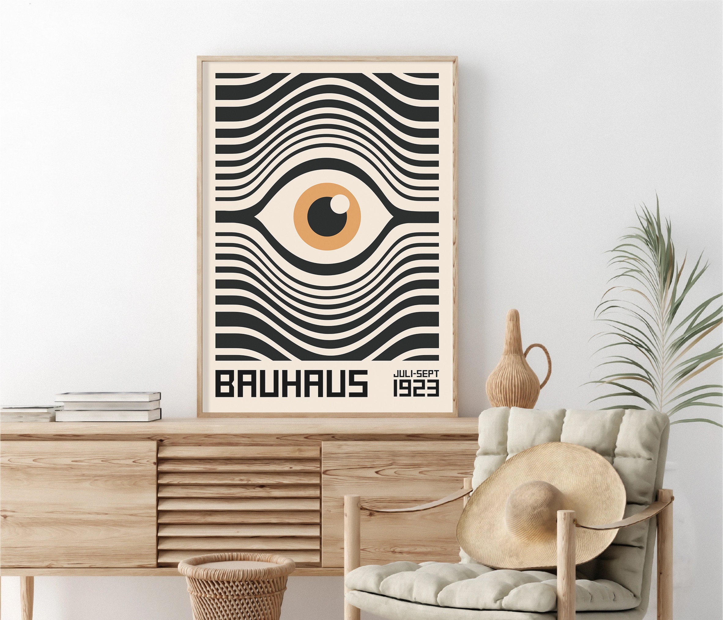 Bauhaus Print Exhibition Poster Abstract Bauhaus Wall Art - Etsy