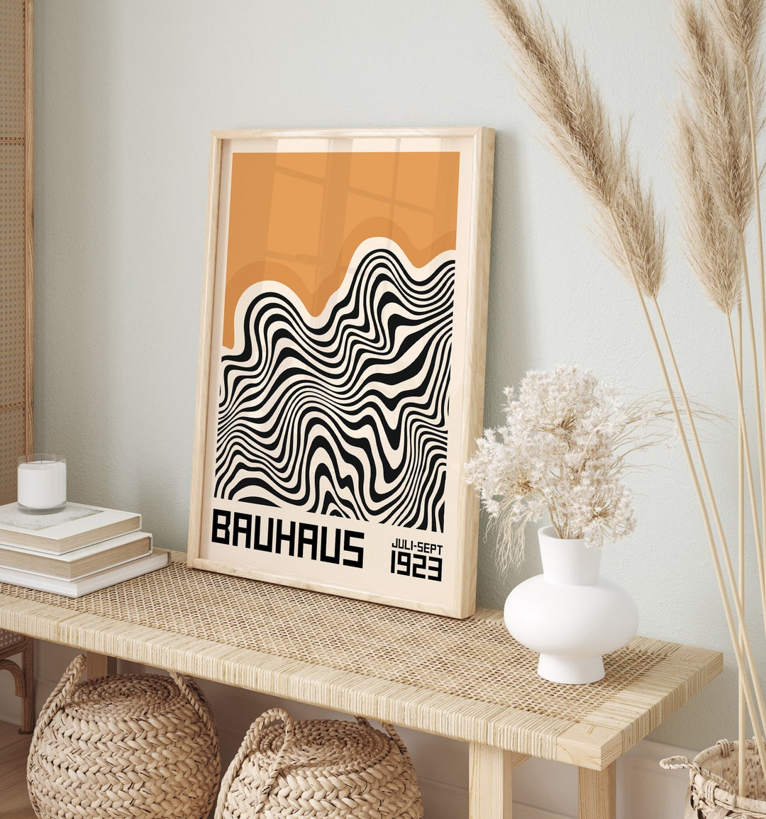 Bauhaus Printable Exhibition Poster, Bauhaus Art, Geometric Prints ...