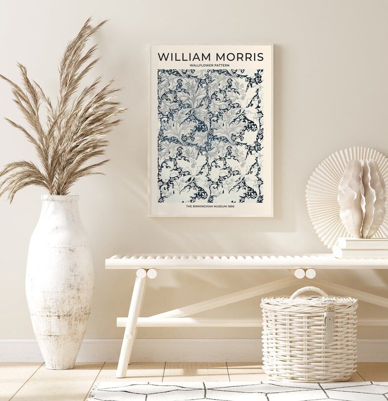 Set of 6 William Morris Prints, Gallery Wall Set, Art Nouveau Print ...