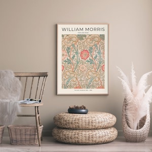 Set of 6 William Morris Prints, Gallery Wall Set, Art Nouveau Print ...