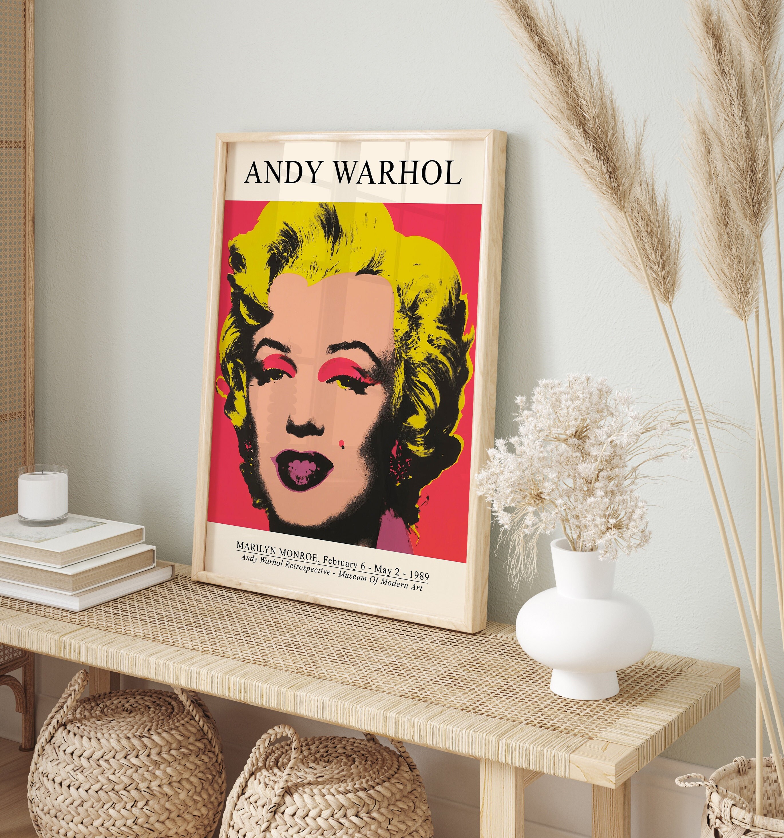 Warhol Marilyn Print 