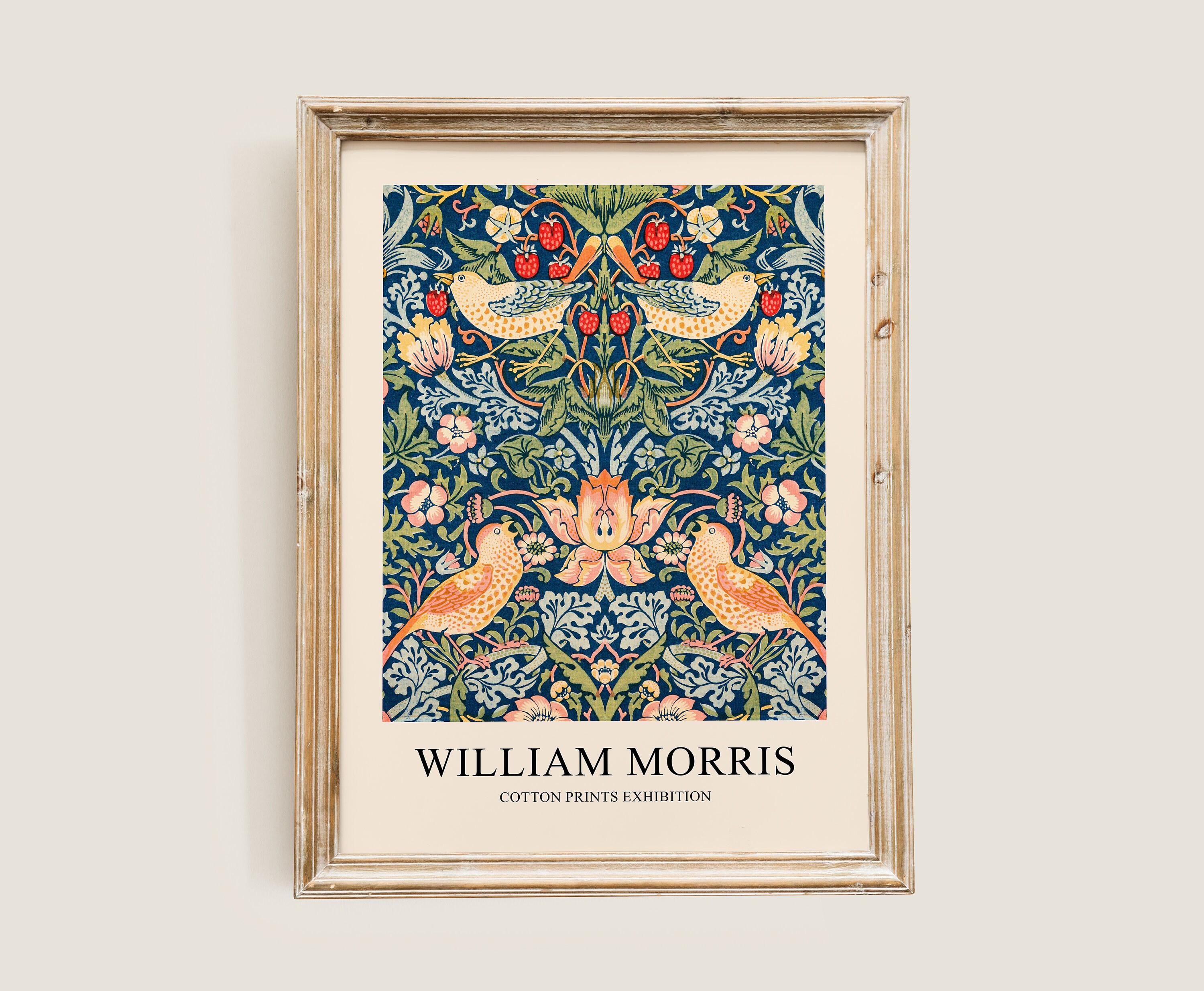Set of 6 William Morris Print, Exhibition Print Set, Botanical Wall Art ...