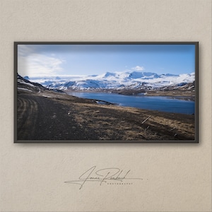 Poster opaco FineArt - Highland Glacier