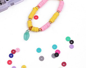 100pcs Colorful Reflective Acrylic Beads – 10mm Round Beads For DIY Jewelry Making - View #12