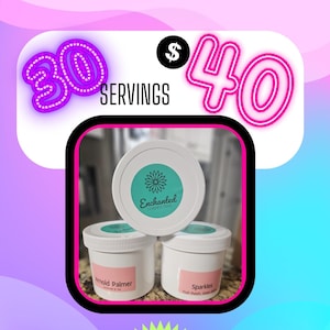 30 Loaded Teas in a Bulk Container - 30 Servings - Boost Energy and Choose from 60 Delicious Flavors!