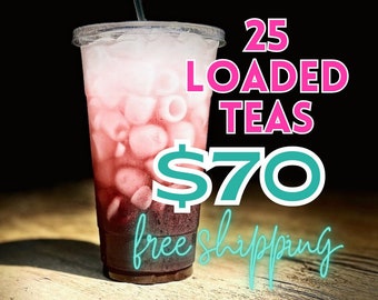 25 Loaded Drink Packets – 32oz Sugar-Free Drink Mix | Bold Flavor & Fun in Every Sip