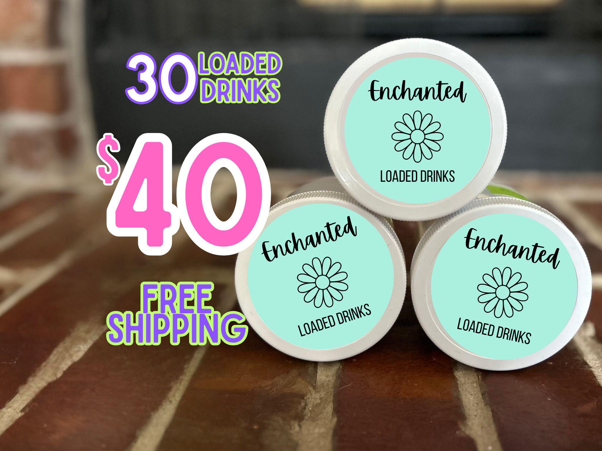 TUB 180mg Caffeine 30 Fully Loaded Energy Drinks– Free Shipping Get energized with 30 powerful, sugar-free drinks—customized your way!