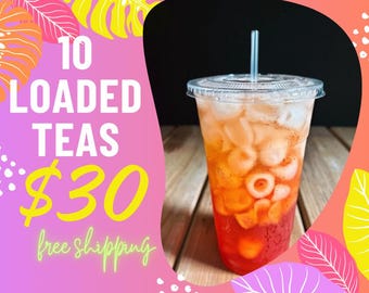 10 Loaded Drink Packets – 32oz Sugar-Free Drink Mix | Bold Flavor & Fun in Every Sip