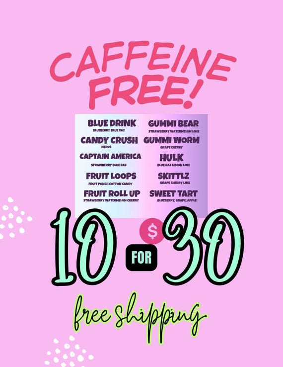 Caffeine-Free Loaded Tea 10-Pack: 32 oz Sugar-Free Drink Mix