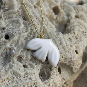 Porcelain Bird pendant