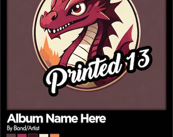 Custom Album Cover Poster