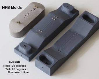 NFB Molds C25 3D Printed Fingerboard Mold