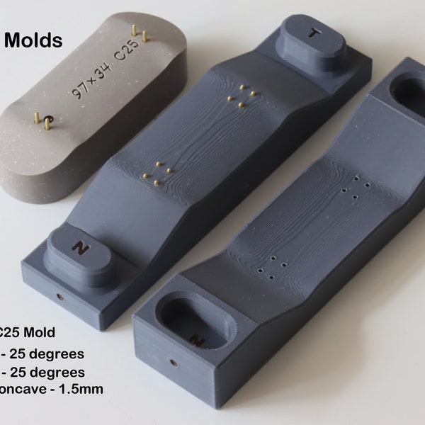 NFB Molds C25 3D Printed Fingerboard Mold