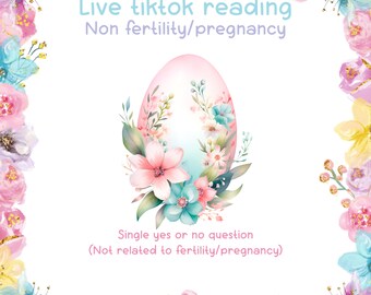 Live reading- Yes/no question