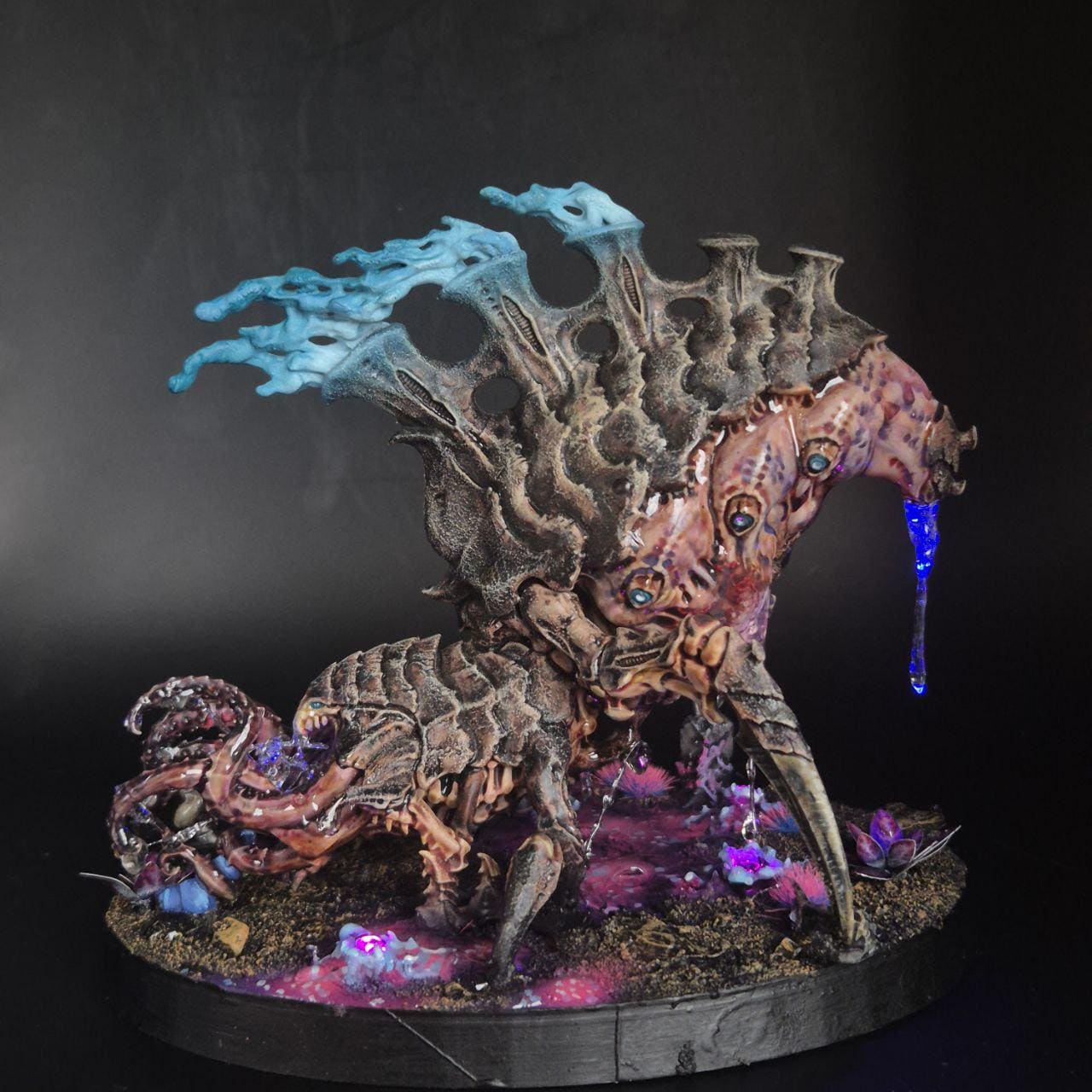 Psychophage Warhammer 40k Tyranids With LED - Etsy