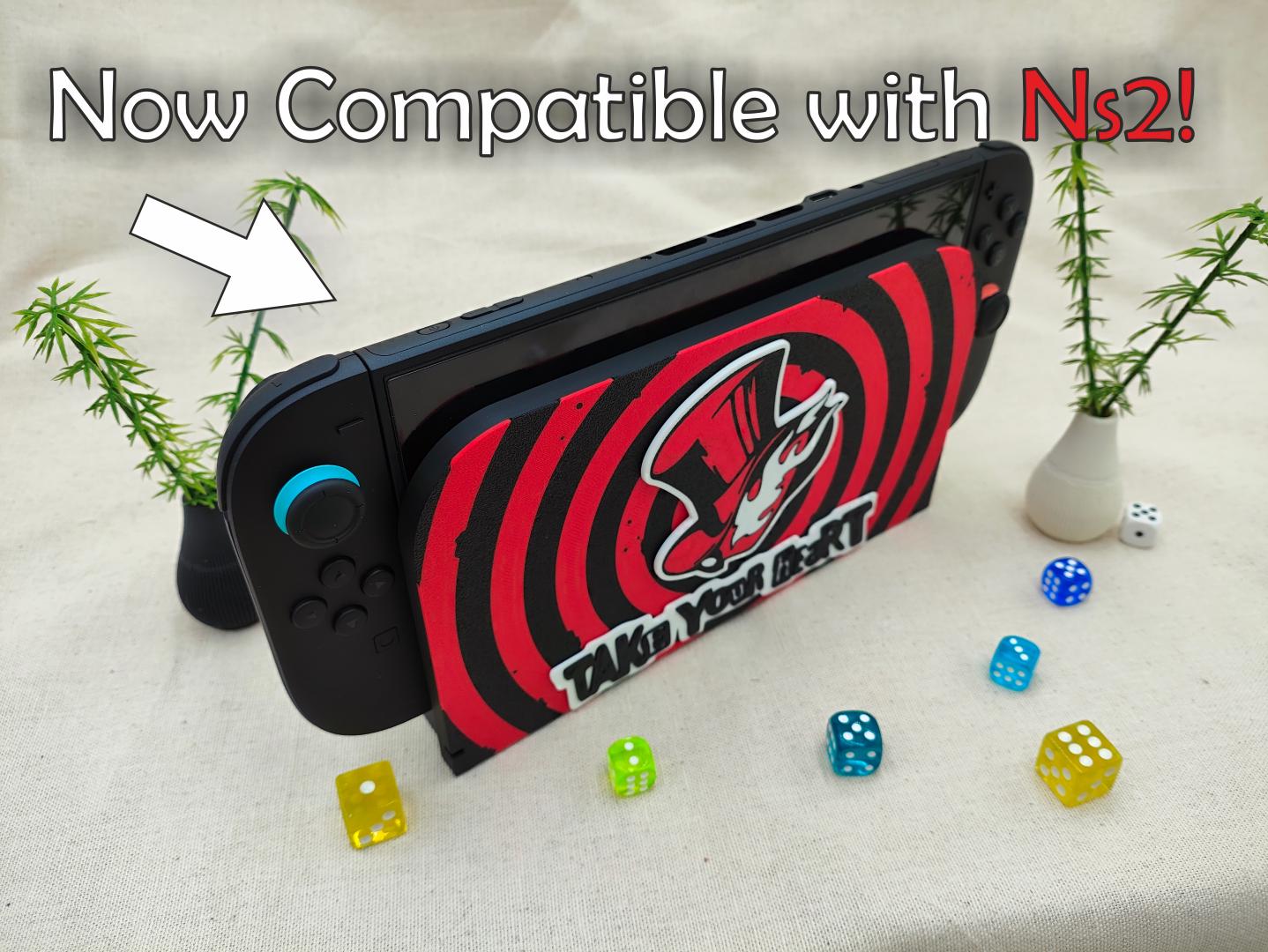 Phantom Thieves Persona 5 - Cover for Nintendo Switch 1 - 2 Dock