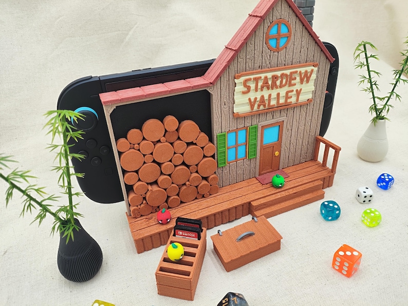 Stardew Valley Farm House - Cover for Nintendo Switch 1 - 2 Dock image 9