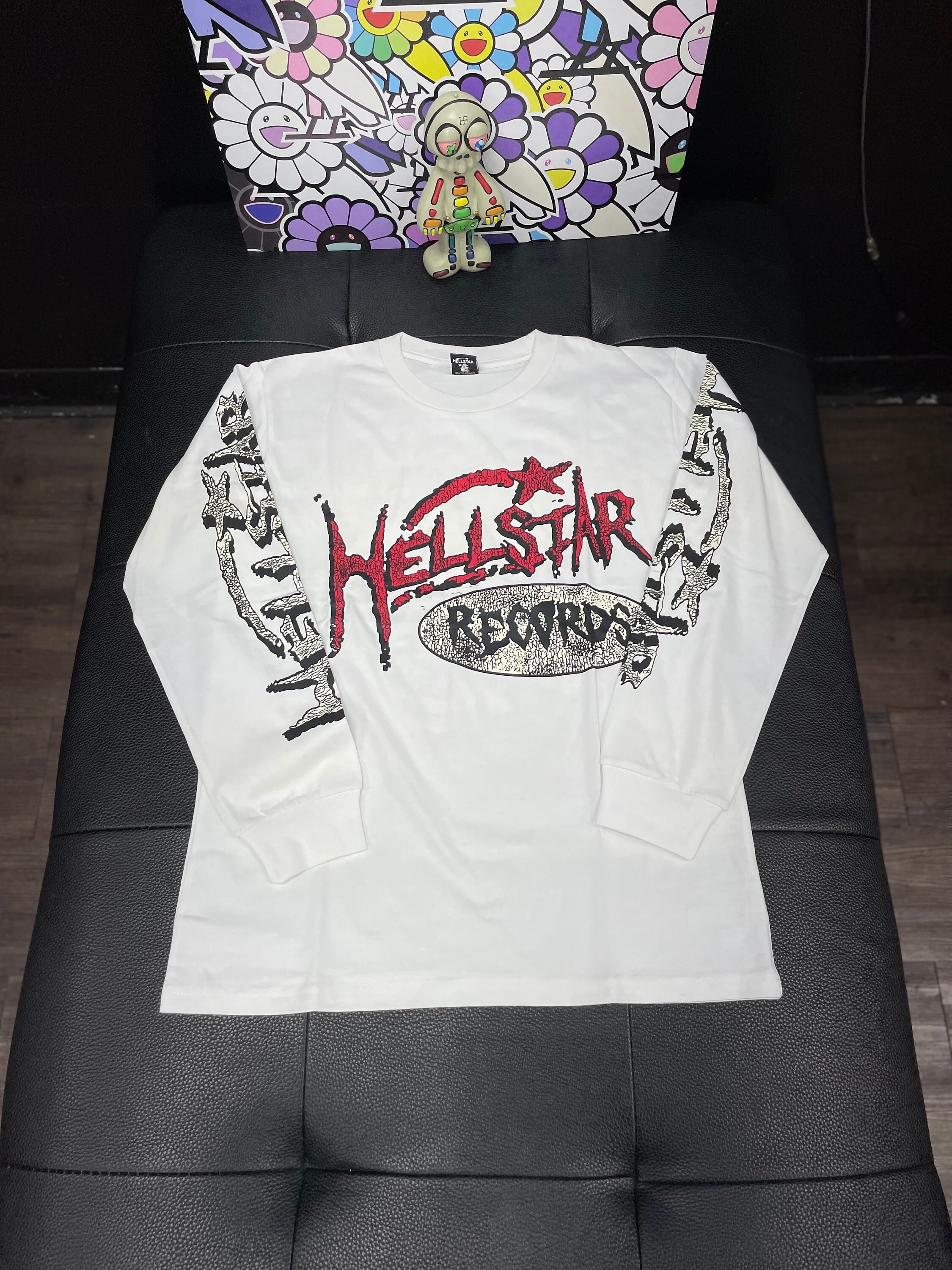 Hyp Hellstar Studios Records Long Sleeve T-Shirt XL
