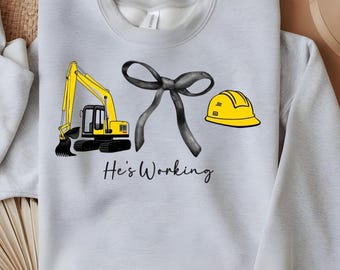 Esposa trabajadora de la construcción PNG / Esposa moderna de clase trabajadora PNG / Diseño de sublimación / Descarga digital instantánea / Transferencia DTF