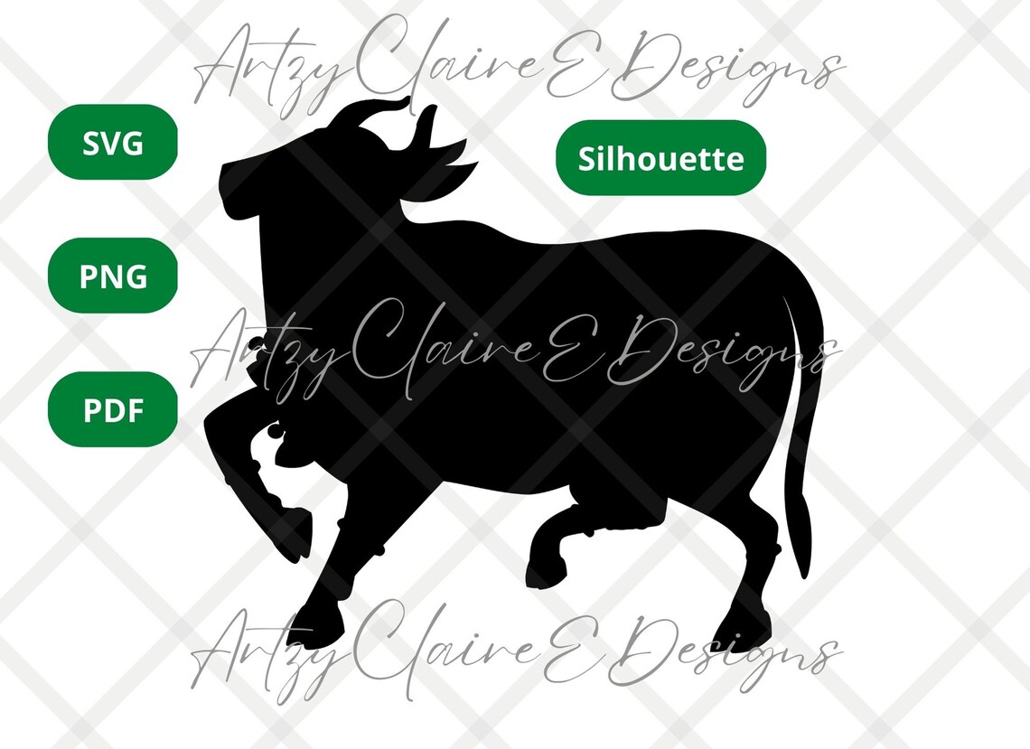 Pichwai Cow – Digital Download DIY Art for Hindu Festivals, Pongal ...