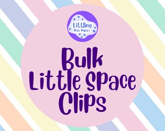 Bulk Little Space Clip, Pacifier Clip, Little Space Gear