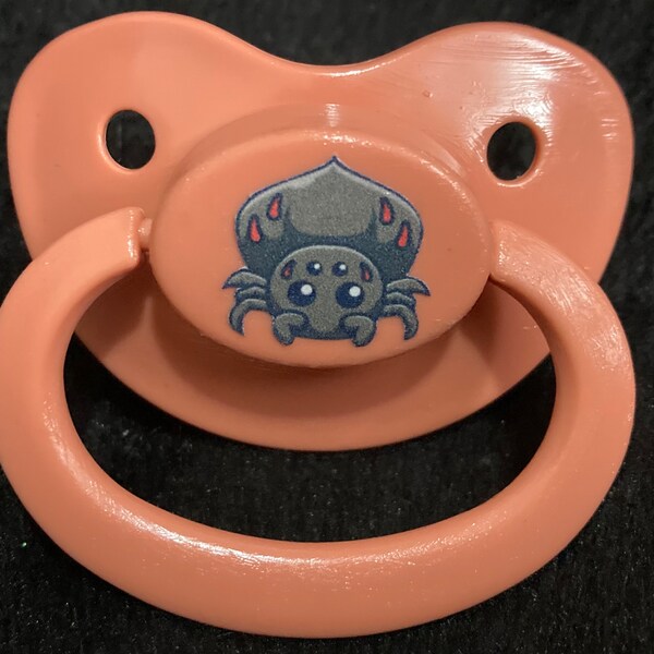 Spider Adult Pacifier - Etsy