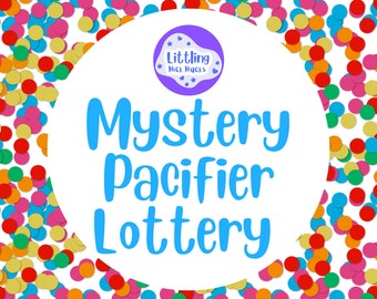 Mystery Pacifier Lottery, Mystery Adult Pacifier, Little Space Gear