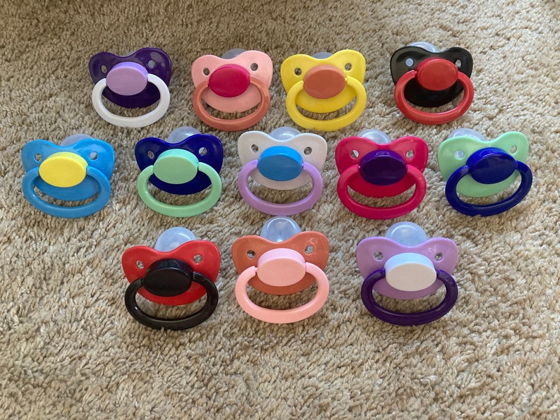 Buildapaci Adult Pacifier Little Space Binky Agere Paci Etsy