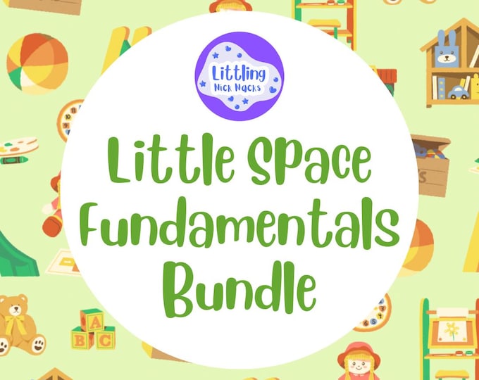 Featured listing image: Little Space Fundamentals Bundle, Adult Pacifer Little Space Gear