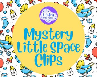 Mystery Little Space Clip, Pacifier Clip, Little Space Gear