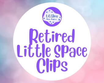 Retired Little Space Clips Collection, Little Space Gear