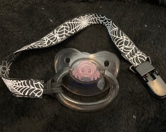 Spiderweb Little Space Clip, Pacifier Clip, Little Space Gear