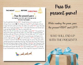 Christmas Poem Game - Etsy