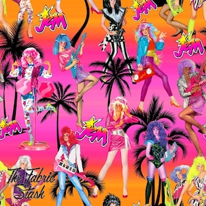 Jem Sunset Digital Seamless Pattern