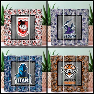 Bundle Deal NRL & State of Origin All Teams 20oz Tumbler Sublimation Wrap Clipart Digital File