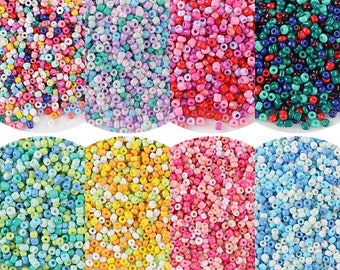 2/3/4mm Glass Seed Beads Shape for Jewelry Making Accessories