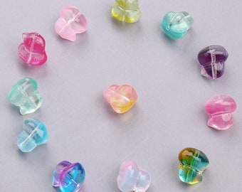 20pcs Duck Czech Glass Spacer Beads for Jewelry Making Bracelet Necklace Earrings