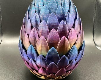 3D Iridescent Dragon Egg