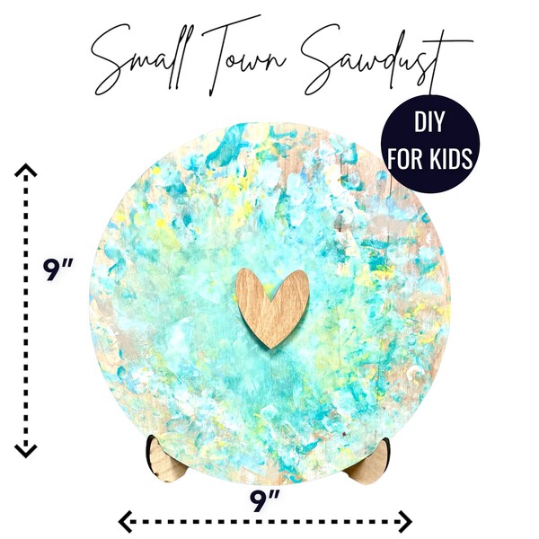 DIY Paint Project Gift for Mom, All Supplies Included! Kids Crafting, Project Kit Gift, Painting Kit, Finger Painting