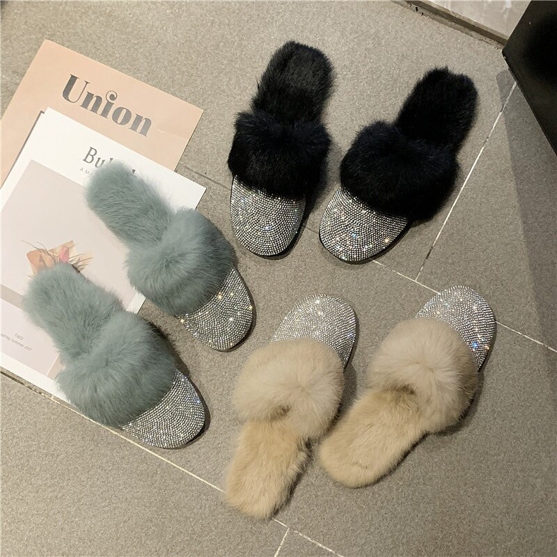 custom fluffy slides