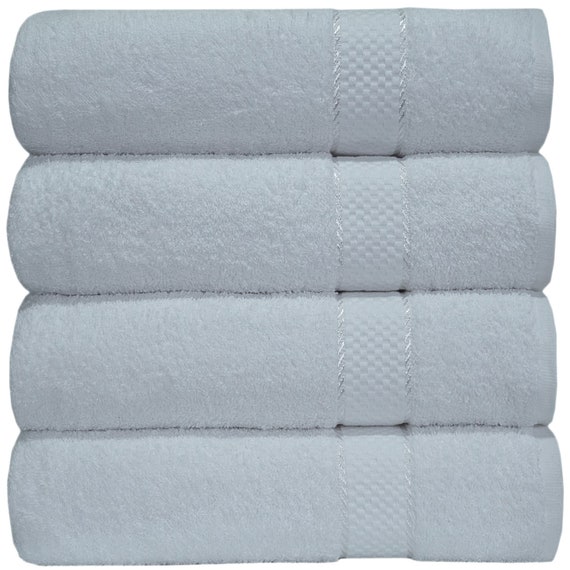 Egyptian Cotton Bath Sheet Bundle in White