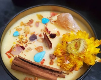 Lychee Positively Happy Full-Moon Moon Phase Intention Candle