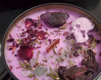 Calm Vanilla Seduction New-Moon Moon Phase Intention Candle